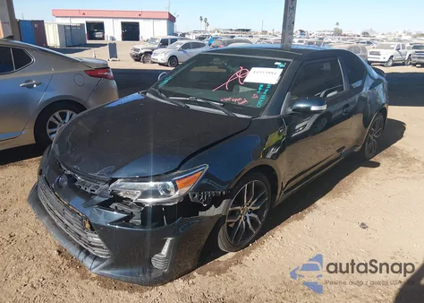2016 Scion Tc из США, поврежденный, VIN JTKJF5C78GJ019711